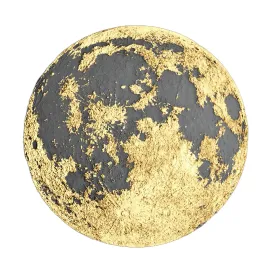 Decor for wall panel moon
